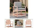 Sedia Da Giardino The Living Store 62X56X77 Cm In Legno Massiccio Di Abete Douglas