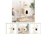 The Living Store Tiragraffi In Sisal Crema 117 Cm