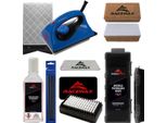 Racewax Skiwax Set Di 7 Pezzi Base Cera Di Ferro Spazzola Rimozione Cera Fx Strips