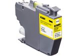 Kmp Printtechnik Ag 1548,4009 Kmp Patrone Brother MFC-J1010DW LC421XLY Yellow 500S. 7Ml Remanufactured