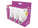 Emos Lampada Led A60 Confezione Da 3 Pezzi, 9,5W In Sostituzione Di 75W, Lampadina Classica Con Base E27, Luminosità 1055Lm, Bianco Neutro 4000K, Durata 30000H , ZQ5E53.3