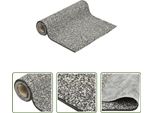 The Living Store Pietra Foil Grigio 250X100 Cm