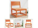 The Living Store Divano Da Giardino Cera Marrone In Legno Di Pino Massiccio