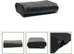 The Living Store Abdeckplane Anthrazit 2X3 M 650 G/M²