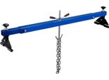 Ponte Motore Wiltec Fino A 300 Kg Traversa Parafango 111-179 X 23 X 35 Cm, Supporto Motore Per Riparazione Motori, Paranco Motore Per Auto, Gru Di Sollevamento In Acciaio