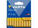 Varta 4103101761 Batteria Monouso Mini Stilo Aaa Alcalino