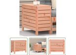 The Living Store Sgabello Da Giardino 62X31,5X52 Cm Legno Massiccio Di Abete Douglas