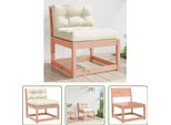 The Living Store Divano Da Giardino Con Cuscini In Legno Massiccio Di Abete Douglas
