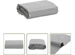 The Living Store Abdeckplane Grau 4X5 M 650 G/M²