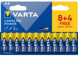 Varta Longlife Power Aa Batteria Monouso Stilo Aa Alcalino