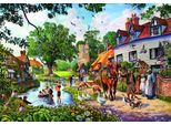Puzzle Bluebird Un Villaggio In Estate - 1000 Pezzi Colorati