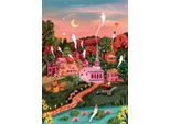 Pezzi E Pace Puzzle Halloween-Stadt - 1000 Teile Puzzle