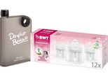 Filtri Di Ricambio Bwt 12Pz + Bottiglia Maxxo A5 Design