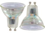 Blulaxa Led-Smd-Lampe, PAR16, Eek: F, GU10, 4 W, 345 Lm, 4000 K, 2 StüCk