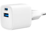 Gembird Gembird TA-UC-PDQC20-W-01 Caricatore Per Dispositivi Mobili Smartphone, Smartwatch, Tablet Bianco Ac Ricarica Rapida Interna