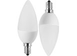 Blulaxa Led-Smd-Lampe, C35, Eek: F, E14, 5 W, 470 Lm, 4000 K, 2 StüCk