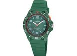 Calypso K5857/4 Orologio Da Polso Al Quarzo Verde/Arancio