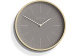 Newgate Mr Clarke - Orologio Da Parete - Compensato Leggero Color Grigio Argilla