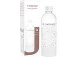 Wessper S1 Sodamaker 0,8L Bottiglia Per Saturazione | Bottiglia Per Acqua/Succo Senza Bpa | Bottiglia Per Acqua Gassata In Saturazione