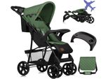 Lionelo Emma Passeggino Piccolo Pieghevole Con Posizione Reclinabile Verde Smeraldo