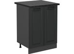 Vicco Mobiletto Base Cucina R-Line, 60 Cm , Pl Antracite, Antracite Casa Di Campagna/Antracite