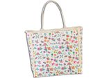 Frida Kahlo Tela Borsa Manico Borsa Beige Naturale Colorata OTI800F