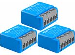 Shelly Relè 1 Mini Gen4, 8 A, Wlan, Bluetooth, Blu, 3 Pezzi