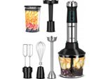 Frullatore Manuale Multifunzione - Set Portatile, Alta Potenza 1500 W, Mpm MBL-42M