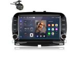 Per Fiat 500 2016-2019 7" Carplay Android 15 Autoradio Gps Navi Wifi Bt Fm Usb Dsp Swc Rds 2+64G"