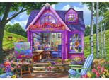 Puzzle Bluebird She Shed Studio - 1000 Teile Buntes Puzzle