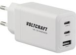 Voltcraft UC-2C1A65W01 Caricabatterie Usb Presa Da 65 W, Uso Interno Corrente Di Uscita (Max.) 3,25 A USB-C®, USB-A N. Di Uscite