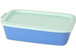 Ciotola Con Coperchio Nora Box, Blu, 1,4 L, Koziol