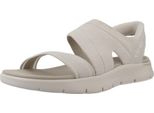 Sandali Del Marchio Skechers Del Modello Slip-Ins Go Walk Flex Beige