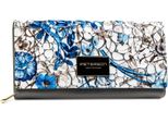 Peterson Portafoglio Donna In Pelle Mounna Blu Taglia Unica
