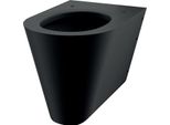 Delabie Wc S21 S Wandh. Anschluss Von Hinten Edelstahl Matt Schwarz