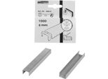 BrÜDer Mannesmann M 486-08 BrÜDer Mannesmann Heftklammern, 8 Mm, Verzinkt, 1.000 StüCk