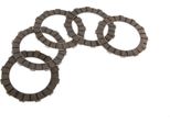 Set: 5 Dischi Frizione A12, 2,6 Mm, Rinforzati - Simson S51, KR51/2 Schwalbe, MS50, SR50, S53, S70, SR80, S83