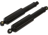Set: Puntoni Anteriori, Nero, 282 Mm - Per Simson Simson KR51/1 Schwalbe, KR51/2 Schwalbe, SR4-2 Star, SR4-3 Sparrowhawk, SR4-4 Hawk