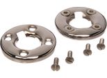 Mezzo Scocca, Cromato, Completo, Set Con Viti - Per Awo Tours, Awo-Sport