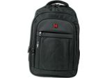 Travel N Meet Zaino Business, Zaino Imbottito Nero Uomo ORD4223S
