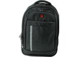 Travel N Meet Zaino Per Laptop, Zaino Imbottito Nero Uomo ORD4222S