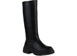 Van Hill Donna Stivali Con Plateau Leggermente Foderato Scarpe Con Suola Profilata 839531, Colore: Nero, Taglia: 40