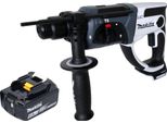 Makita Dhr 202 G1W Martello Perforatore A Batteria 18 V 20 Mm 2,0 J Bianco + 1X Batteria 6,0 Ah - Senza Caricabatteria