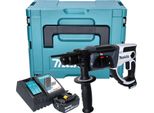 Makita Dhr 202 RF1JW Trapano A Percussione A Batteria 18 V 20 Mm 2,0 J Bianco + 1X Batteria 3,0 Ah + Caricabatteria + Makpac