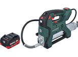 Pompa Per Grasso A Batteria Metabo Fp 18 Ltx 18 V 690 Bar + 1X Batteria Lihd 5,5 Ah - Senza Caricabatteria