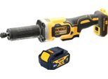Smerigliatrice Diritta A Batteria Dewalt Dcg 426 N 18 V Brushless + 1X Batteria 4,0 Ah - Senza Caricabatteria