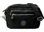 Borsa Street Borsa A Tracolla In Nylon Nera Da Donna D2OTJ202S