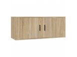 Syfax™ Mobile Porta Tv A Parete Rovere Sonoma 100X34,5X40 Cm