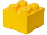 Lego 40031732 Mattoncini Di Stoccaggio Lego Storage Brick 4, 5,7 Litri, Giallo