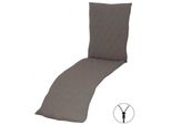 Doppler Poltrona Da Giardino Imbottita/Cuscino Con Schienale Alto Des. Brillante 7100